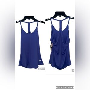 NWT Shape Women’s T-Back Tank Top - Grape (Looks Periwinkle) - Sz Medium